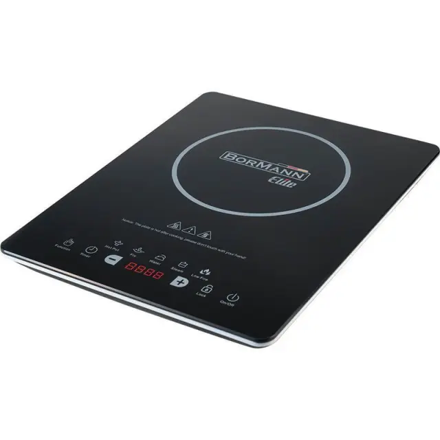BORMANN ELITE BEP3500 - BORMANN Elite BEP3500 Εστία Επαγωγική Μονή 2000W (026426)