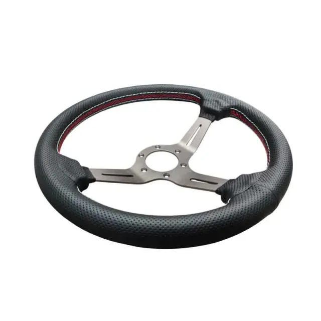 Τιμόνι Αυτοκινήτου Racing με Διάμετρο 35cm – Racing Car Steering Wheel 35cm 0146417 3