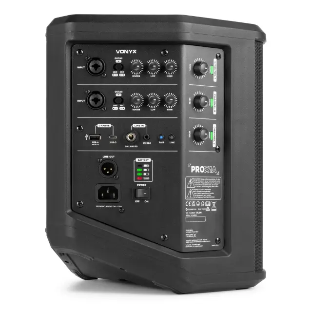 VONYX PRO X1A ΗΧΕΙΟ ΜΠΑΤΑΡΙΑΣ 2