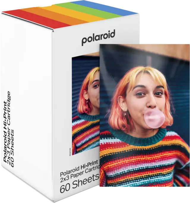 Polaroid - Hi-Print Gen 2 Cartridge 60 Sheets 2x3 - Electronics