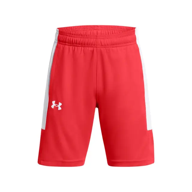 Under Armour Boy's Baseline Short Κόκκινο 1383402-600 (Under Armour)