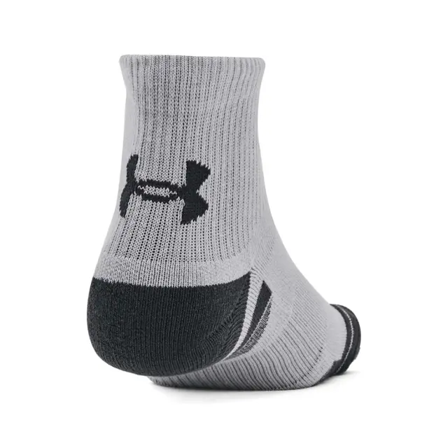 Under Armour Unisex Performance Tech 3 Pack Quarter Socks Μαύρο - Άσπρο - Γκρι 1379510-011 (Under Armour) 2