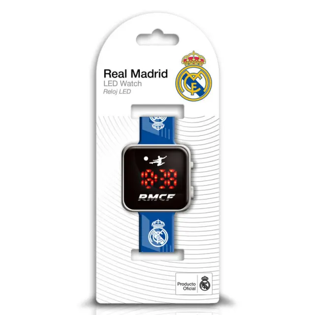 Ρολόι παιδικό Real Madrid led μπλε watch 2
