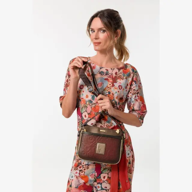 Τσάντα χιαστί με ιμάντα Blossom Anekke 2