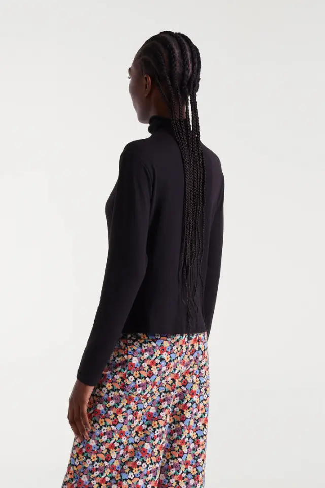 COMPANIA FANTASTICA BLOUSE (53C/11058 BLACK) - L 3