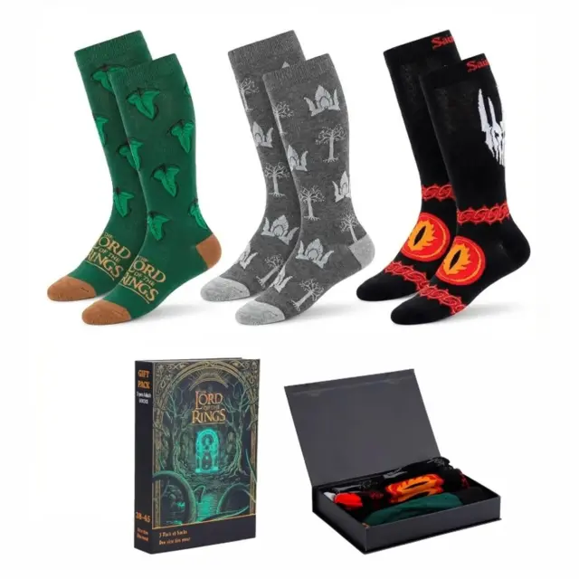 Σετ κάλτσες 3 τεμ Lord of the Rings adult socks 38-45 2900003831