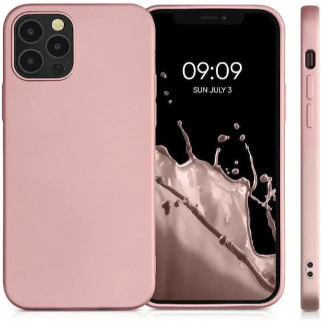Θήκη Back Cover Μεταλλική Ροζ (iPhone 15 Pro Max)