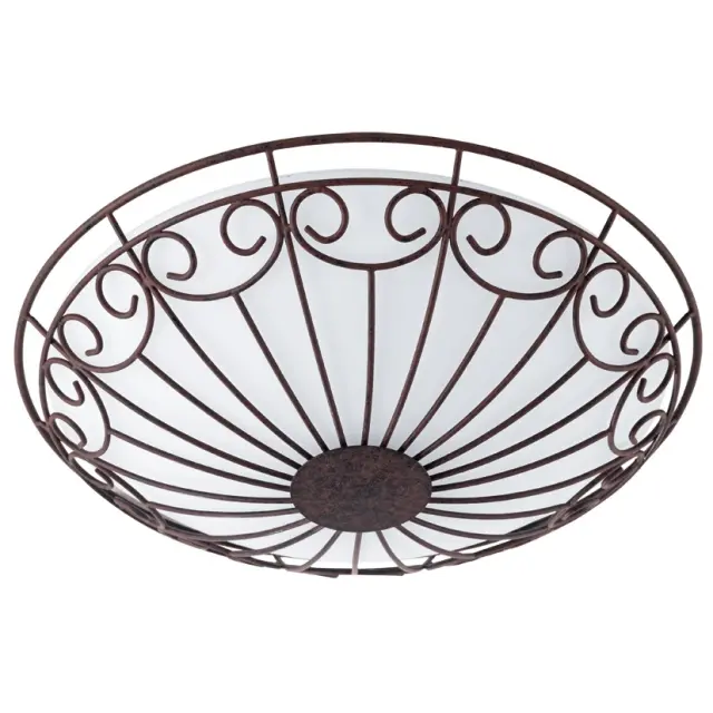 Πλαφονιέρα COLTI Antique-Brown H95,O350 E27 2X60W