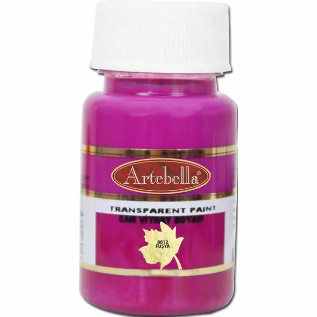 Artebella Διάφανο Σμάλτο Stained Glass - 8812 Fuchsia - 50ml
