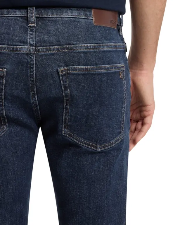 Hugo Boss - Ανδρικό Παντελόνι Τζιν Delaware 50564546-412 Μπλε 3