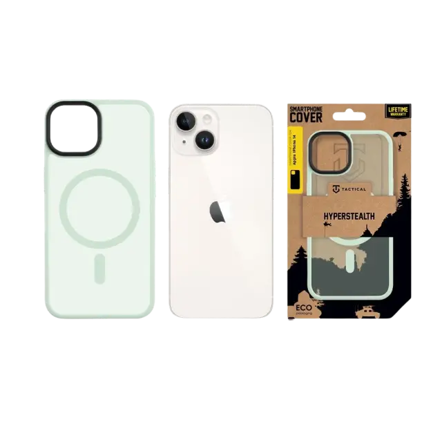 Tactical MagForce Hyperstealth Cover for Apple iPhone 14 Beach Green 3