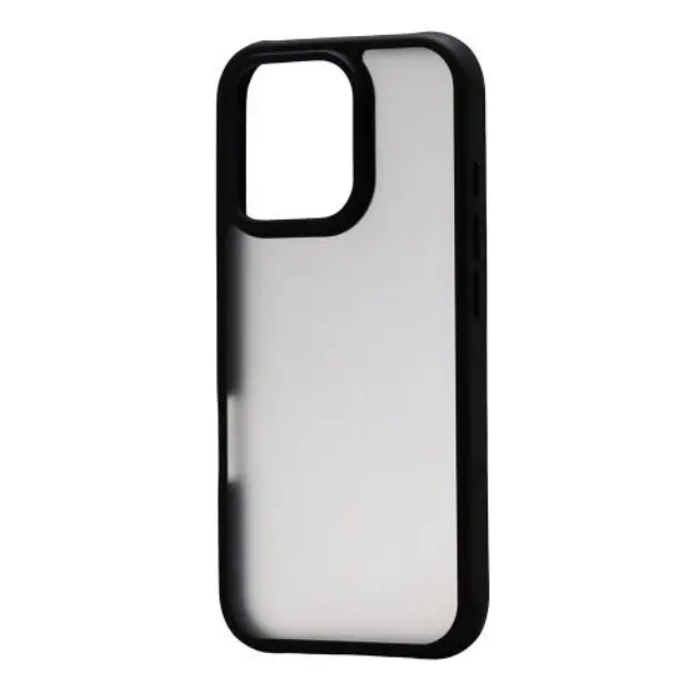 Θήκη TPU & PC inos Apple iPhone 16 Pro Flame Μαύρο N66012