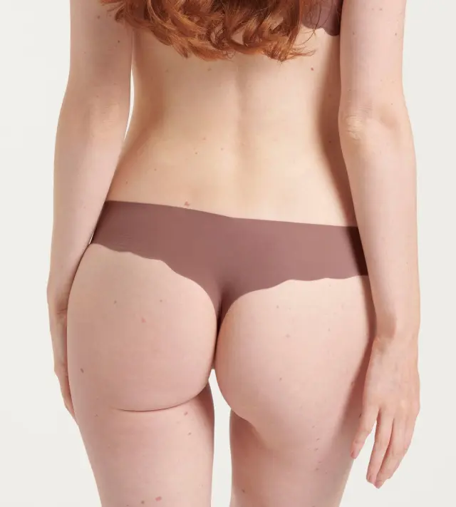 Sloggi Σλιπ Zero Microfibre 2.0 Hipstring Κακάο 2-Pack 3