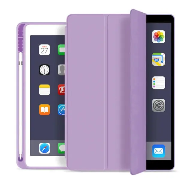 Tech-Protect SC με Βάση για Pen Apple iPad Air 11” 2024-2026 Violet