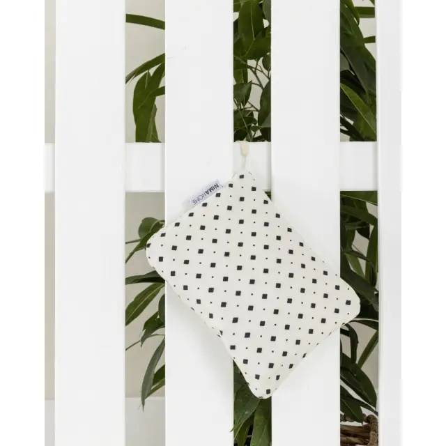 Νεσεσέρ Θαλάσσης 25x17 2 Οψεων Nima Abstract White-Black 100% Microfiber 2