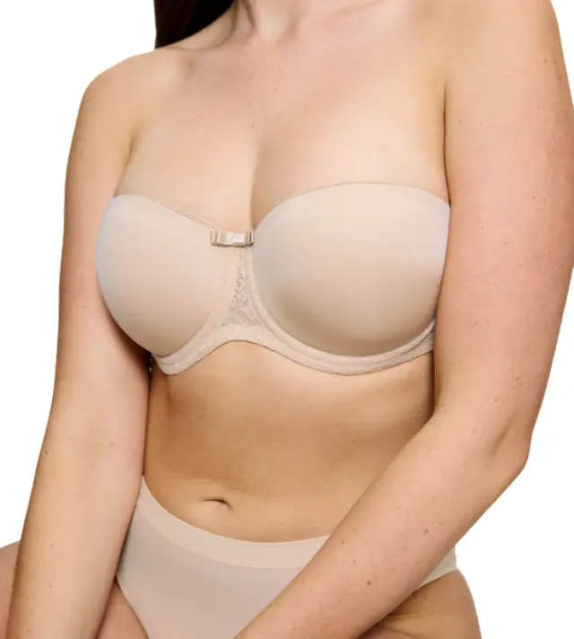 Triumph Σουτιέν Στράπλες Beauty-Full Essential WDP Μπεζ Ανοιχτό - 80C 2