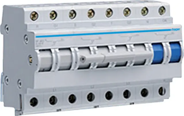 4 pole Changeoverswitch 63A I-0-II