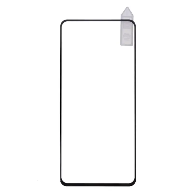 Tempered Glass Αντιχαρακτικό Τζαμάκι Προστασίας για Samsung Galaxy A21s -Black ΟΕΜ
