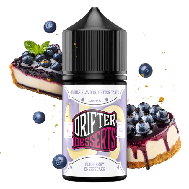 Blueberry Cheesecake 6ml (30ml) - Drifter Desserts Flavorshots