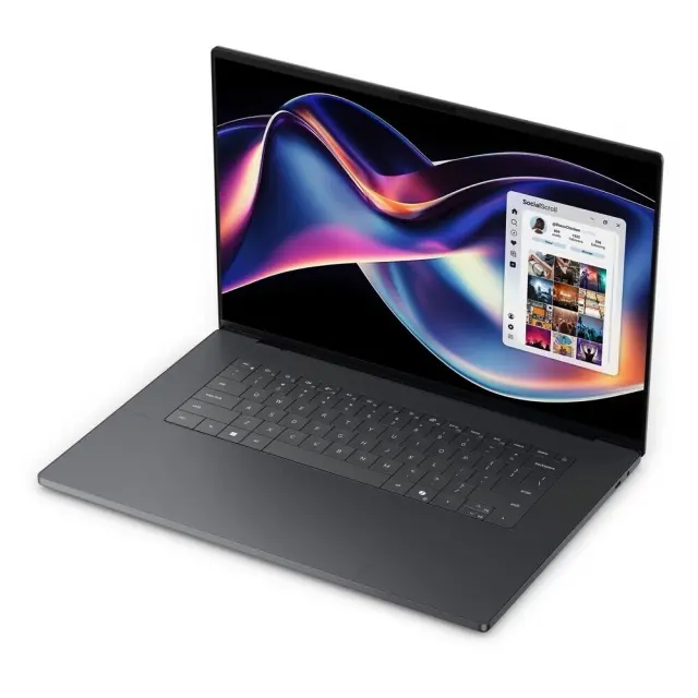 DELL XPS 16 DA16260 16.0'' 3.2K OLED Touch/Ultra X7 358H/64GB/2TB SSD/Win 11 Pro/2Y NBD/Graphite 2