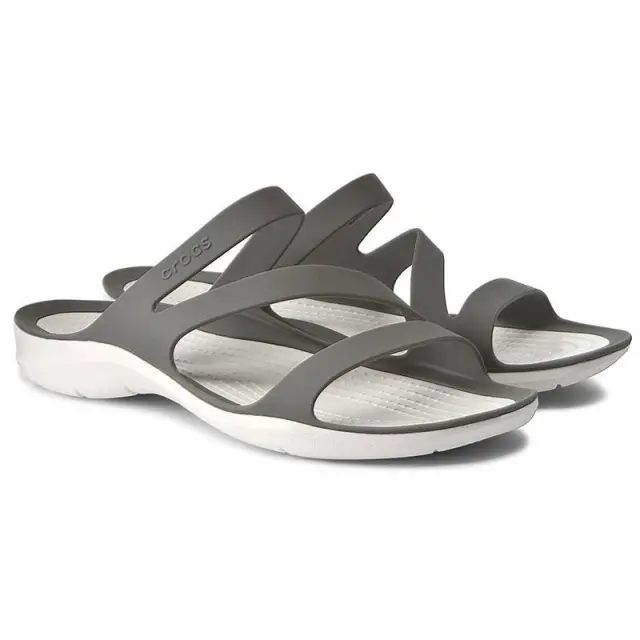 Crocs Swiftwater Sandal Smoke/White 36-37