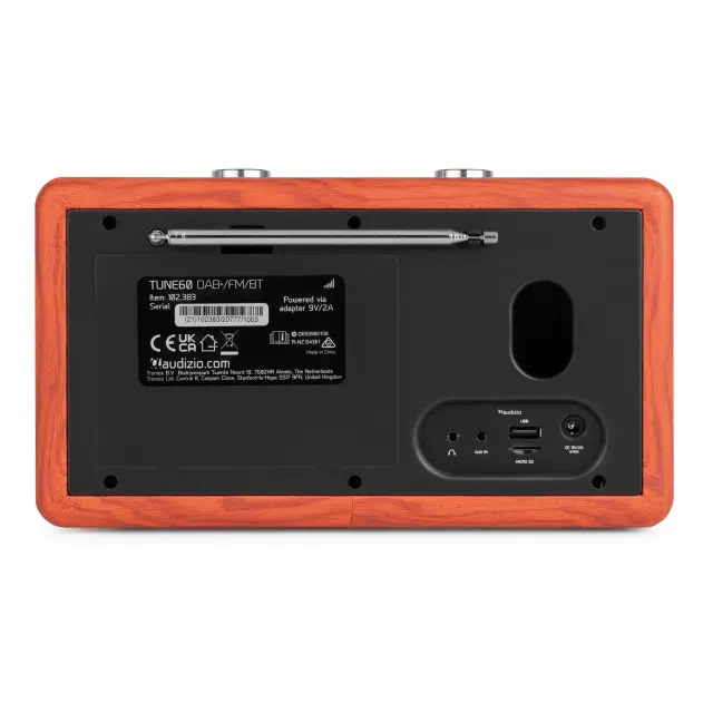 AUDIZIO TUNE60 CHERRY ΡΑΔΙΟΦΩΝΟ DAB+ 2