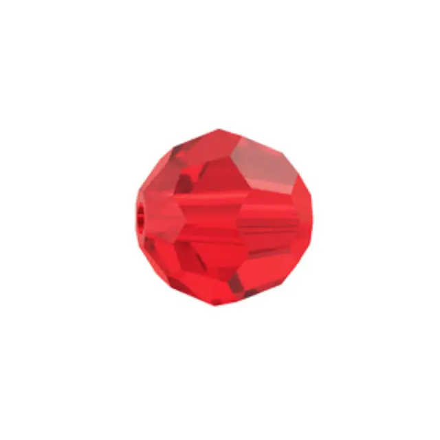 Swarovski 5000 Faceted Round Light Siam 3mm - 20τεμ