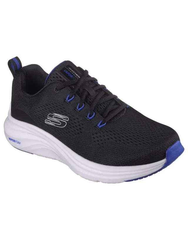 Skechers Engineered Mesh Lace Up Sneaker W/Air-Co 232625/BKBL - 46 2