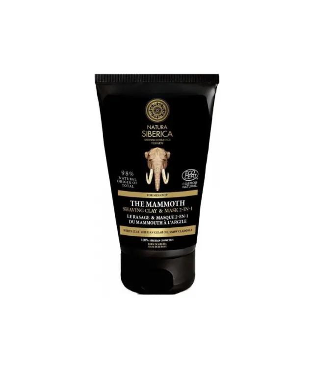 Natura siberica The Mammoth Having Clay & Mask 2 In 1 150ml