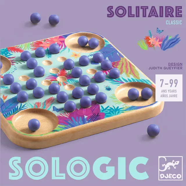 Djeco Παιχνίδι Λογικής "Solitaire" (7+ ετών) 00813 3