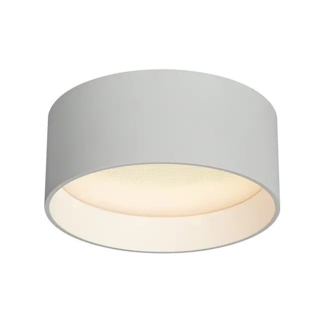 Mos 02169/CE/W/C/185 Φωτιστικό Led οροφής αδιάβροχο 17W 4000K 80° IP44 ø18.5x8cm λευκό Άσπρο