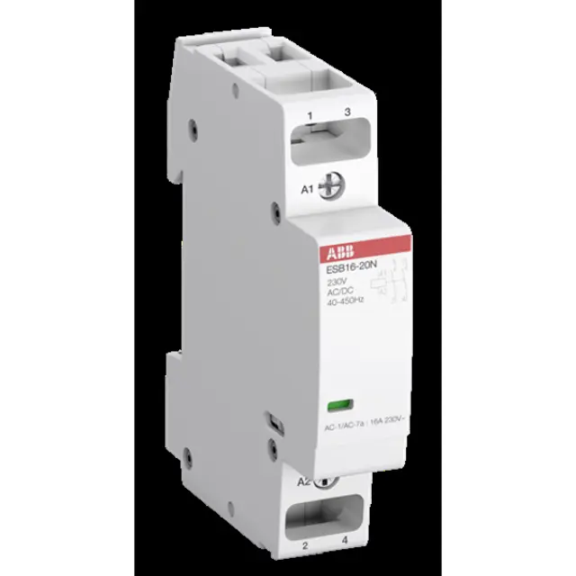 ESB16-11N-01 Installation Contactor (NC) 16 A - 1 NO - 1 NC - 24 V - Control Circuit DC