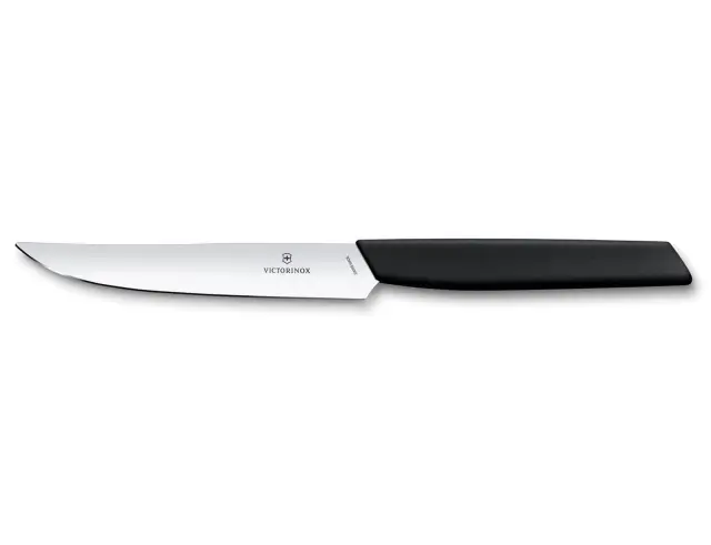 Μαχαίρι Μπριζόλας Victorinox Swiss Modern με μήκος λεπίδας 12cm - Black6.9003.12 2