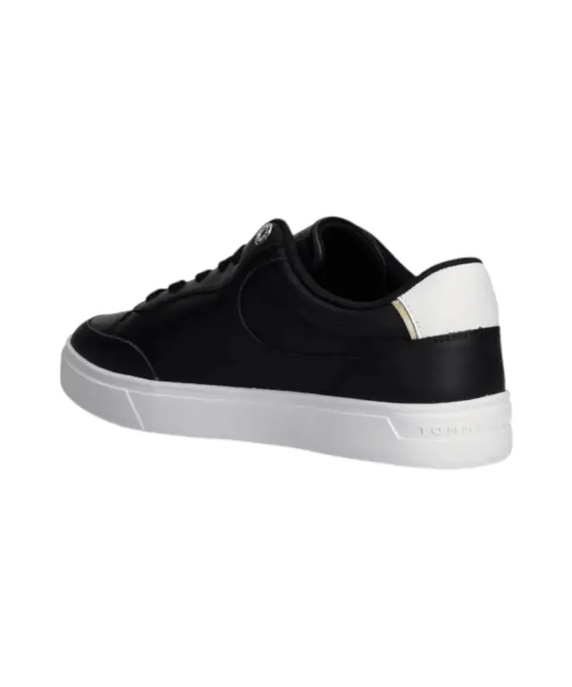 Tommy Hilfiger - Γυναικεία Sneakers Αθλητικά Essential Chic Court Sneaker FW0FW08322-BDS Μαύρο 3