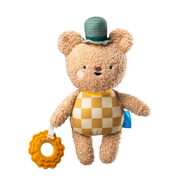 Λούτρινο Αρκουδάκι Με Μασητικό Taf Toys Brendon Plush toy T-13605