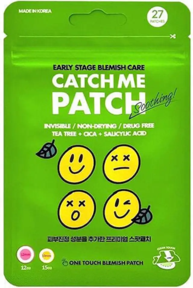 Catch Me Patches Προσώπου Νύχτας για Λείανση / Καθαρισμό Με Centella Asiatica 27τμχ