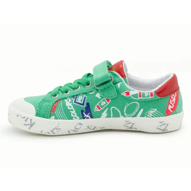 Sneakers KICKERS Πράσινο Gody με σχέδια - 28 2