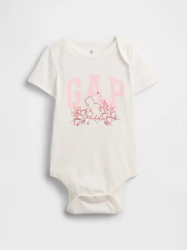 Βρεφικό Gap Logo Κορμάκι PINK