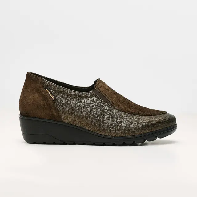 Mephisto Μοκασίνια-Loafers Γυναικείο δέρμα/δέρμα Nubuck Καφέ MEP/BERTINA BRONZE