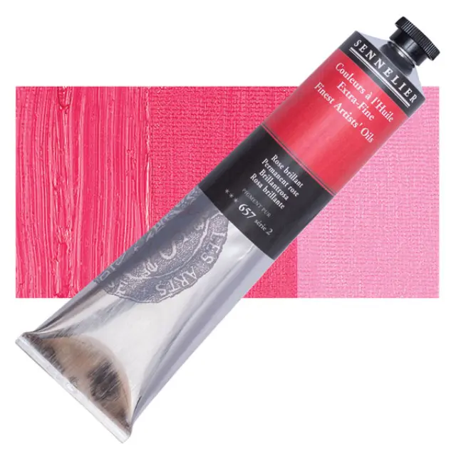 Sennelier Λάδι Finest Artists Oil 657 Permanent Rose - 200ml