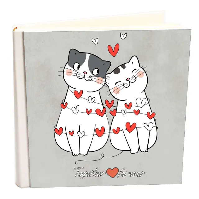 Άλμπουμ LoveCats «Together forever» 25×25 — σχεδίασέ το online