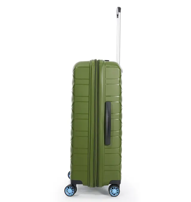 Βαλίτσα σκληρή Μεγάλη DIELLE 100/70 76x50x34/37 cm Πράσινο 3