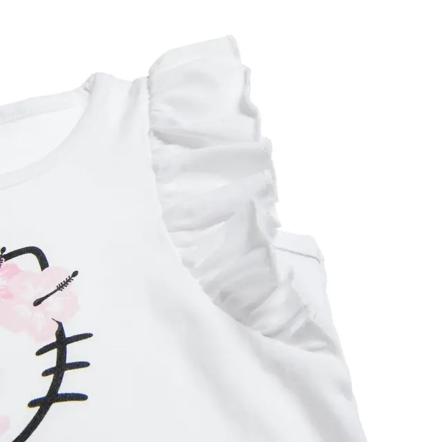 Μπλούζα Hello Kitty με ανάγλυφα glitter γράμματα 3