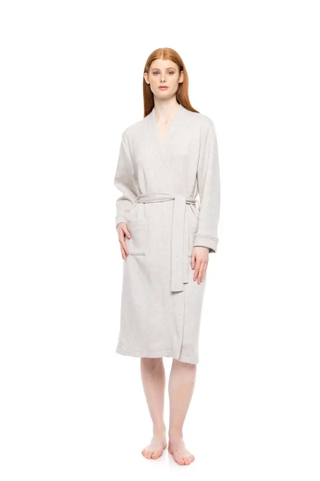 WN-1214 - Skin - ROBE LONG SOFT NATURAL