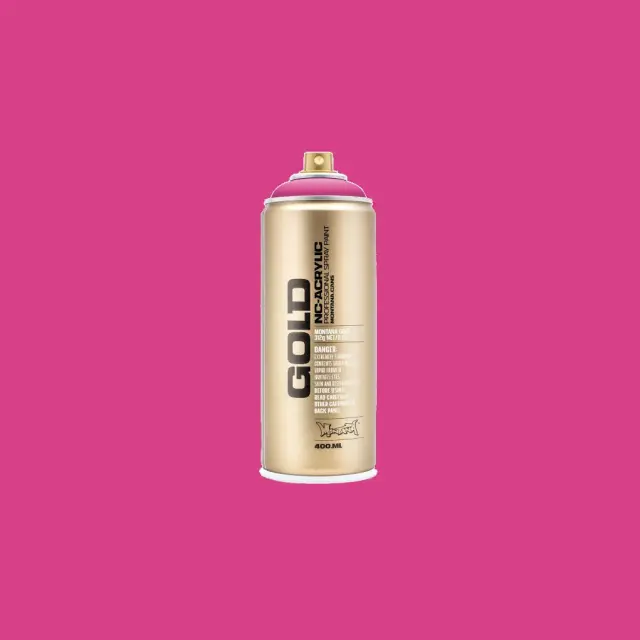Montana Gold Spray Paint 400ml G3130 Pink Pink