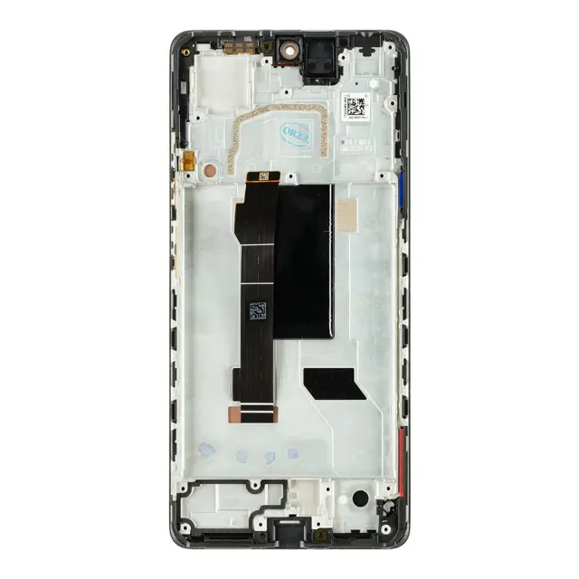LCD Display + Touch Unit + Front Cover for Xiaomi Redmi Note 12 Pro 5G Black (Service Pack) 2