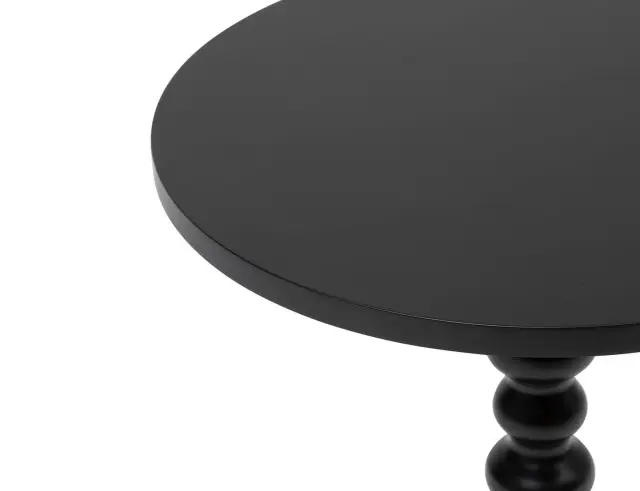Τραπεζάκι Βοηθητικό Alix Atmosphera με διαστάσεις 38x50cm - Black 206005B 3