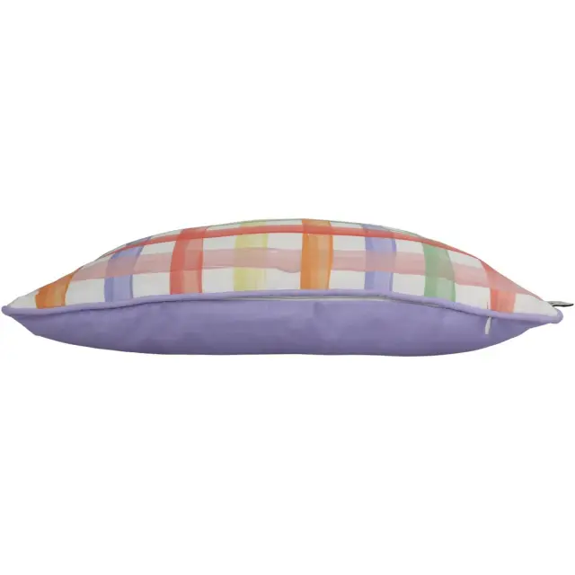 Μαξιλάρι Σκακιέρα Πολύχρωμο Polyester 45x45cm 3