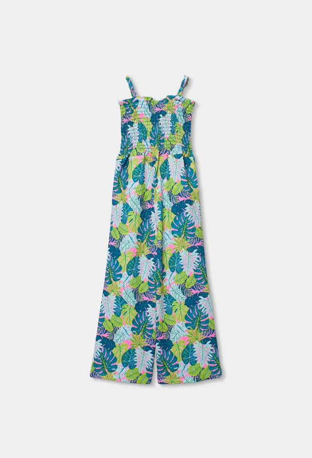 Boboli Knit ολόσωμη φόρμα με τύπωμα για κορίτσι 413031-9843 2