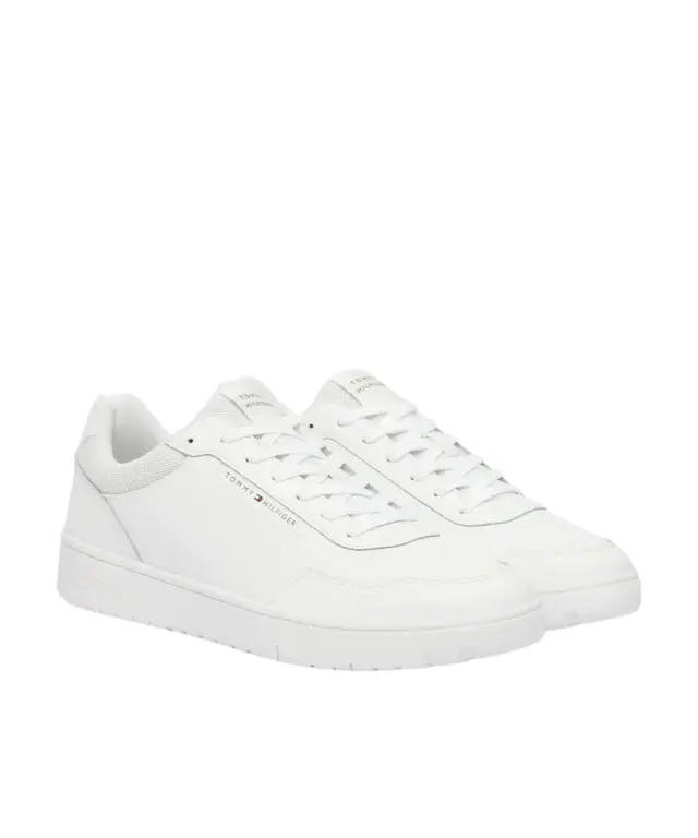 Tommy Hilfiger - Ανδρικά Sneakers Th Basket Core Lite Lth FM0FM05713-YBS Λευκό 2